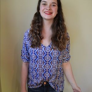 Boutique item: Teenplo Aztec Print Top